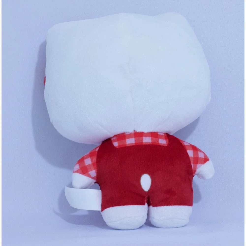 Hello Kitty and‎ Friends Holiday Christmas Tree Overalls Plush Cat Stuffed 8